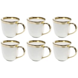Mugs blancs et dorés - Bell - Kare Design