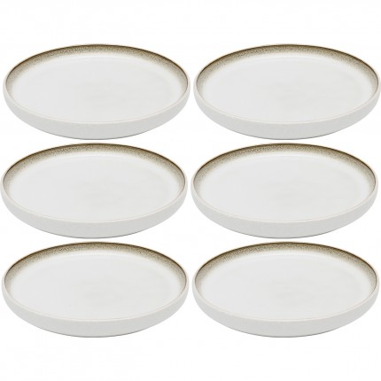 Plate Elio Ø16cm (6/Set) Kare Design