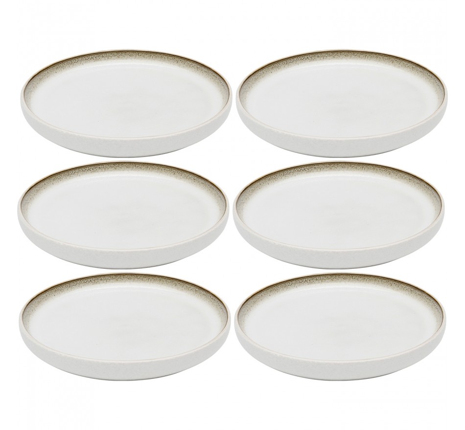 Plate Elio Ø16cm (6/Set) Kare Design