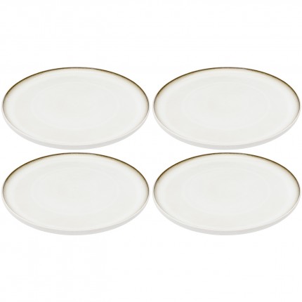 Plate Elio Ø26cm (4/Set) Kare Design