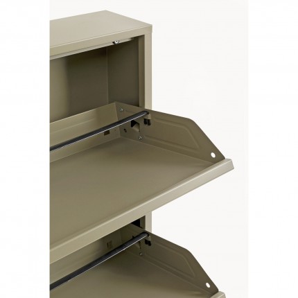Shoe Container Caruso khaki 3 drawers Kare Design