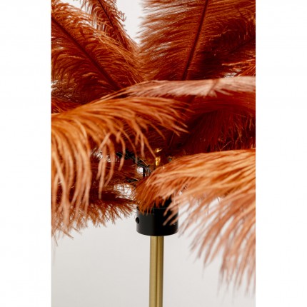 Lampadaire plumes 165cm marron Kare Design