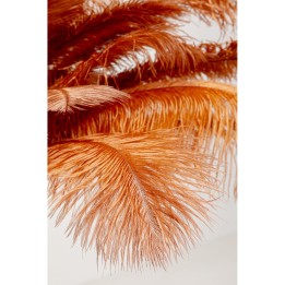 Red feather floor lamp - Kare Design