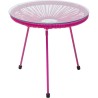 Pink garden side table - Acapulco - Kare Design