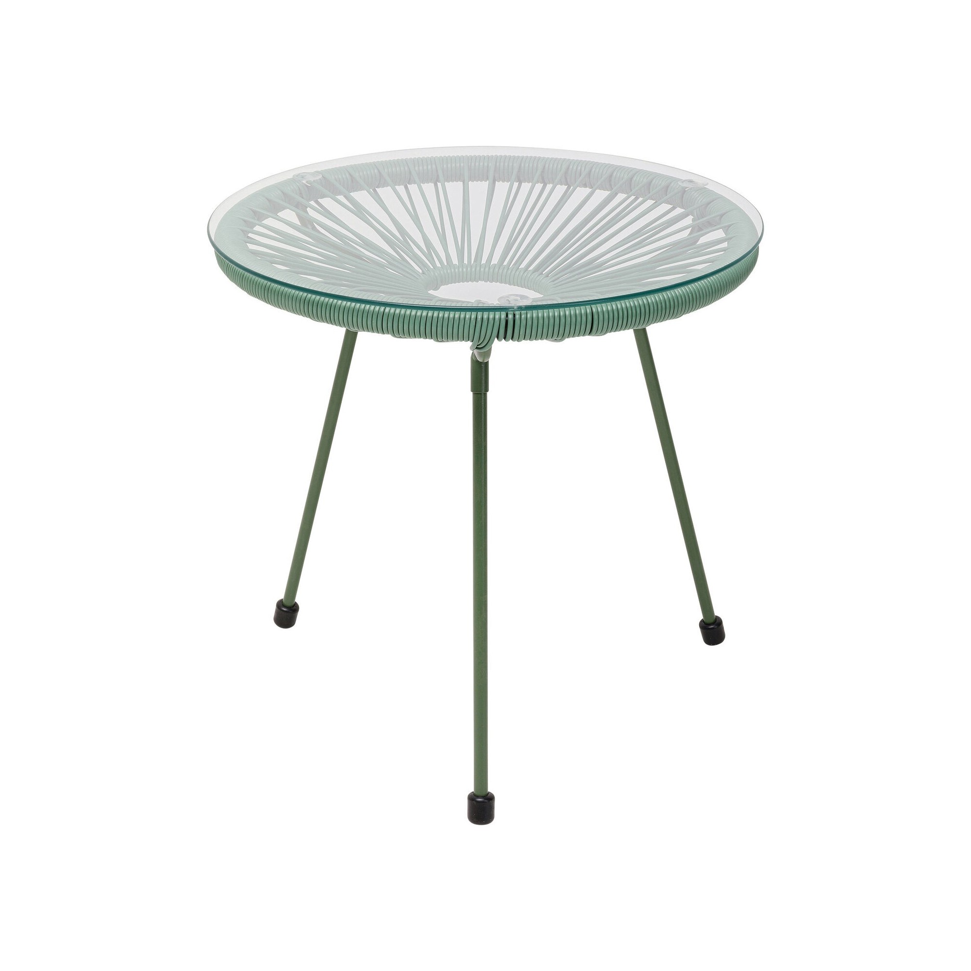 Table d'appoint Acapulco Mono verte Kare Design