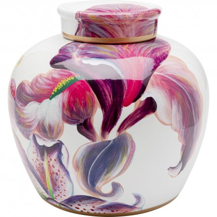 Boîte lys roses 28cm Kare Design