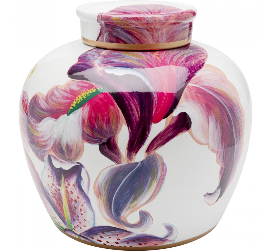 Box lillies pink 28cm Kare Design