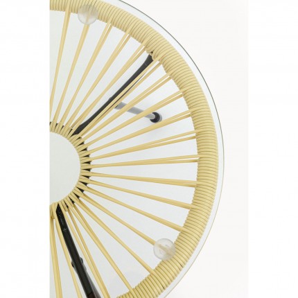 Table d'appoint Acapulco jaune pastel Kare Design