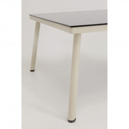 Salon de jardin Elba 4 places crème Kare Design