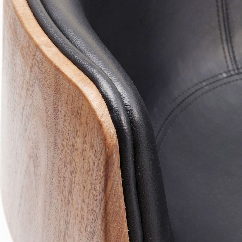 Fauteuil rétro pivotant - Chaise de bureau & salon vintage