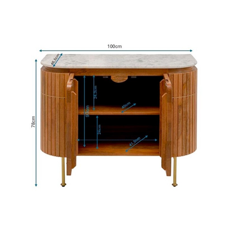 Sideboard Grace 2 doors Kare Design