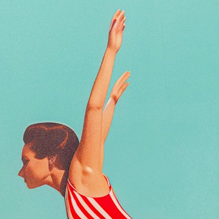 Affiche encadrée envol 73x103cm Kare Design