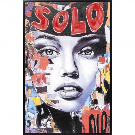 Framed Picture Muse Collage 80x120cm Kare Design