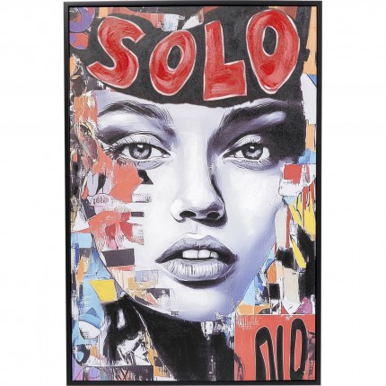 Framed Picture Muse Collage 40x50cm Kare Design