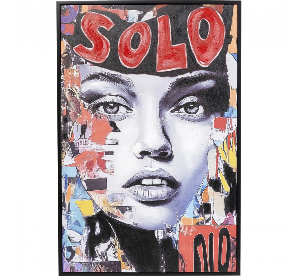 Framed Picture Muse Collage 40x50cm Kare Design