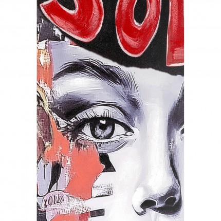 Framed Picture Muse Collage 40x50cm Kare Design