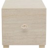 Nightstand Travertino 1 drawer Kare Design