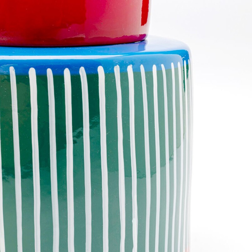 Box Festa 17cm green Kare Design