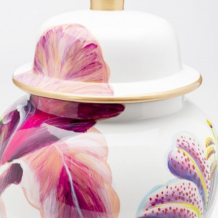 Boîte lys roses 42cm Kare Design