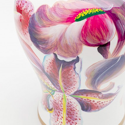 Boîte lys roses 42cm Kare Design