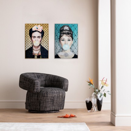 Framed Picture diva bubble 40x50cm Kare Design