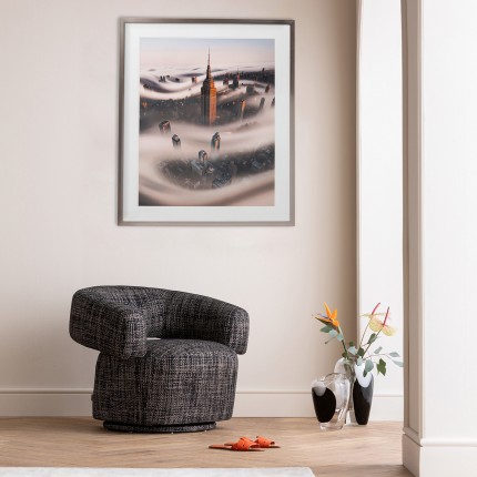 Framed Picture New York Storm 90x100cm Kare Design