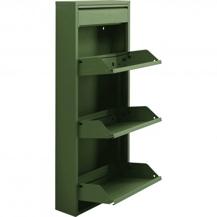 Shoe Container Caruso olive 3+1 drawers Kare Design