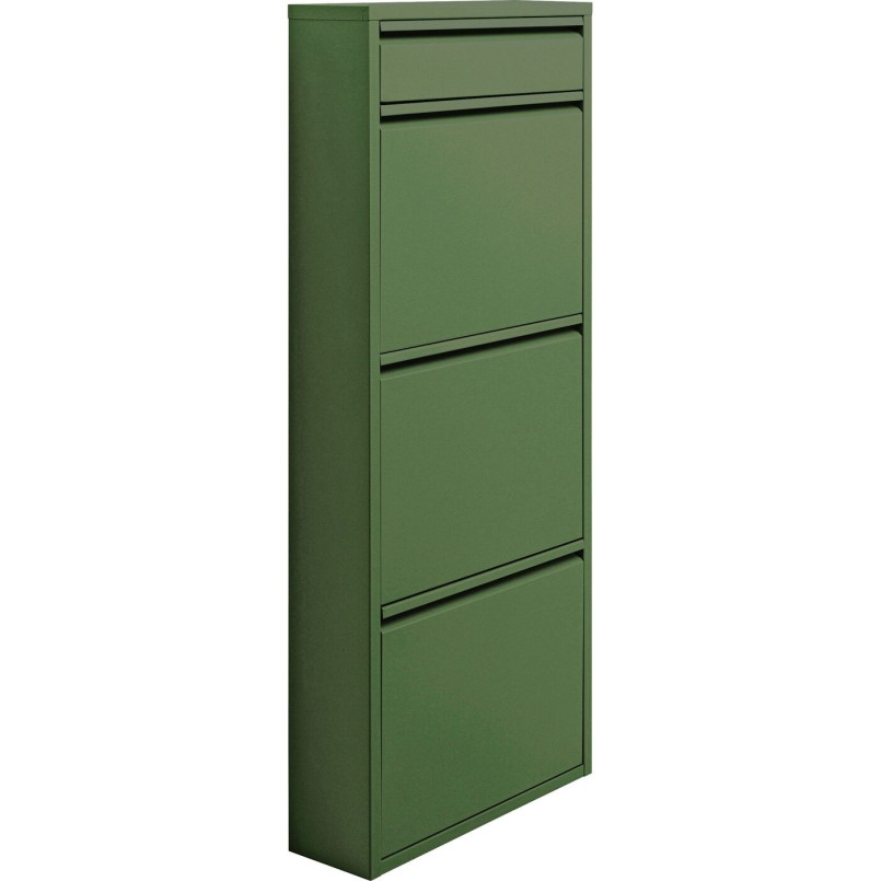 Meuble à chaussures Paolo 3 Plus 1 olive (MO)