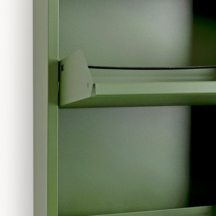 Shoe Container Caruso olive 3+1 drawers Kare Design