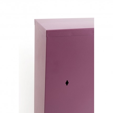 Shoe Container Caruso purple 3+1 drawers Kare Design