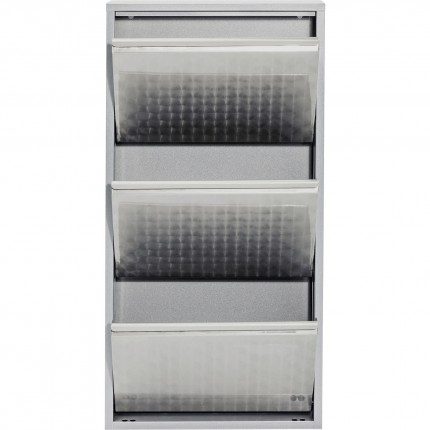 Shoe Container Caruso grey 3 drawers Kare Design