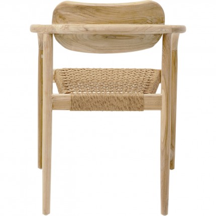 Ensemble de jardin Bella table 180x90cm et 4 chaises Kare Design