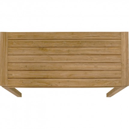 Ensemble de jardin Bella table 180x90cm et 4 chaises Kare Design