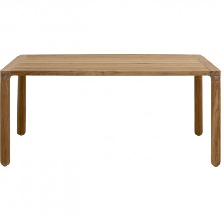Ensemble de jardin Bella table 180x90cm et 4 chaises Kare Design