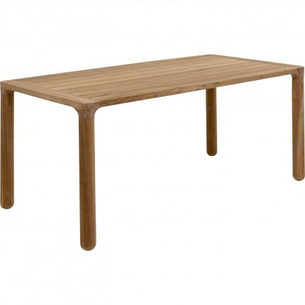 Ensemble de jardin Bella table 200x10cm et 6 chaises Kare Design
