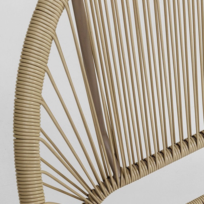 Banquette de jardin beige - Acapulco Mono - Kare Design