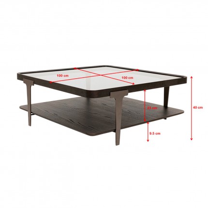 Table basse Divine Kare Design