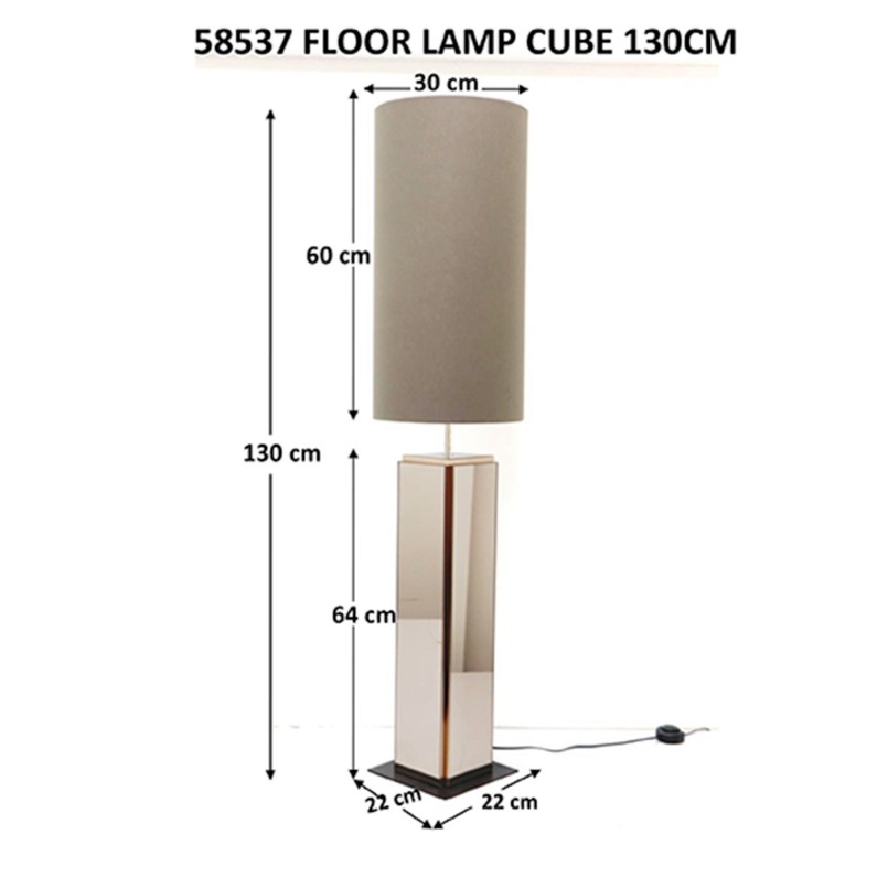 Floor Lamp Cube 130cm Kare Design