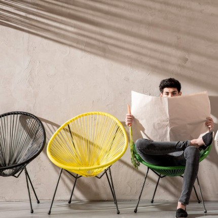 Fauteuil de jardin Acapulco vert Kare Design