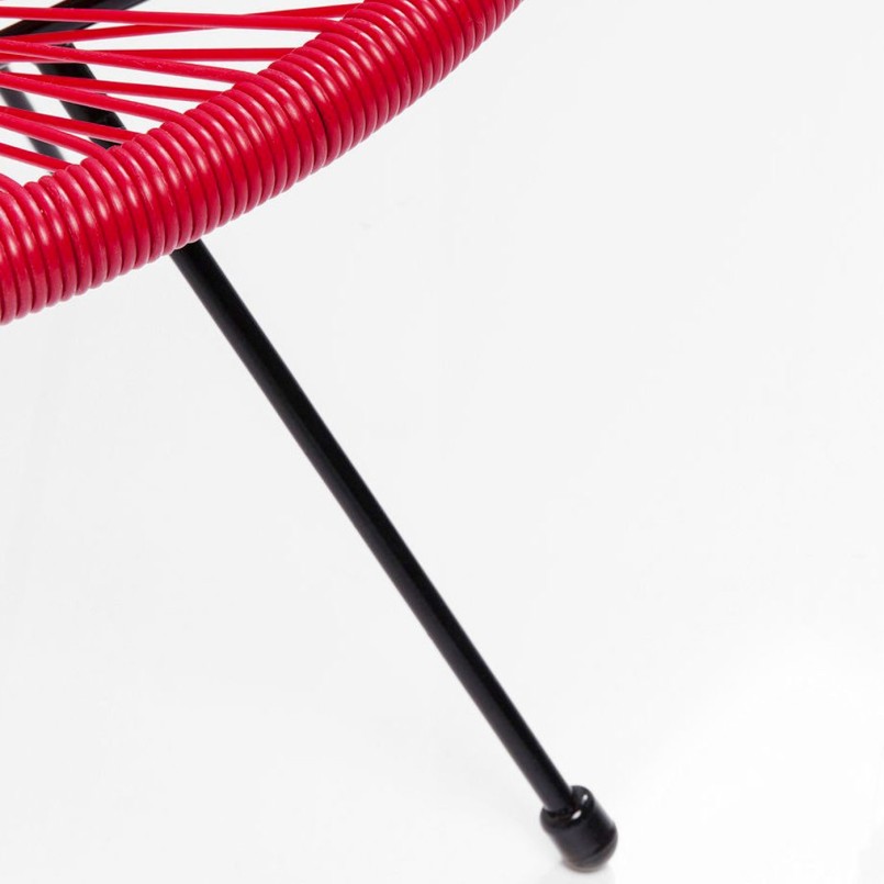 Red garden armchair - Acapulco - Kare Design