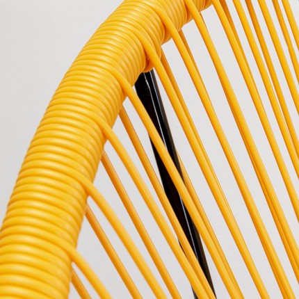 Outdoor Armchair Acapulco yellow Kare Design