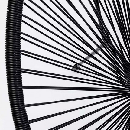 Fauteuil de jardin Acapulco Mono noir Kare Design