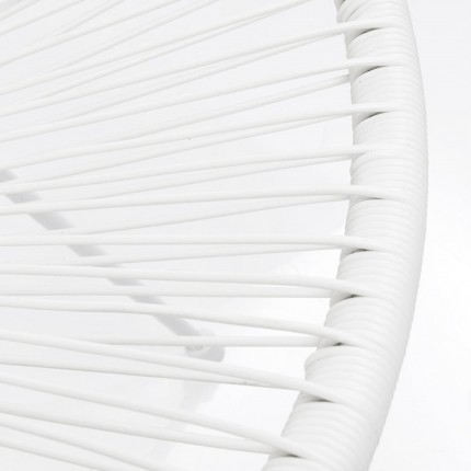 Fauteuil de jardin Acapulco Mono blanc Kare Design