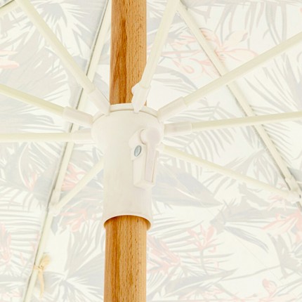 Parasol Hawaï feuilles 200cm Kare Design