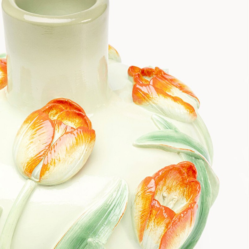 Vase poppies 29cm Kare Design