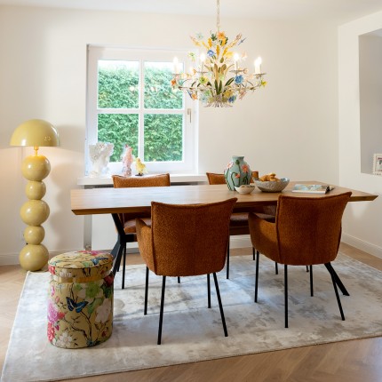 Vase flowers blue Kare Design