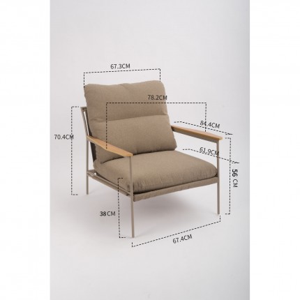 Outdoor Set Corsica Kare Design