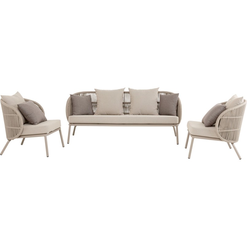 Ensemble Sicily taupe (3/part)