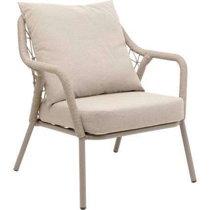 Outdoor Armchair Milos beige Kare Design