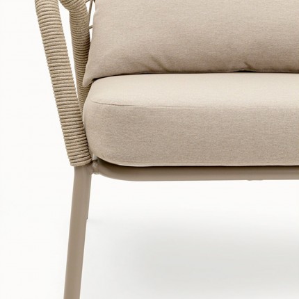 Outdoor Armchair Milos beige Kare Design